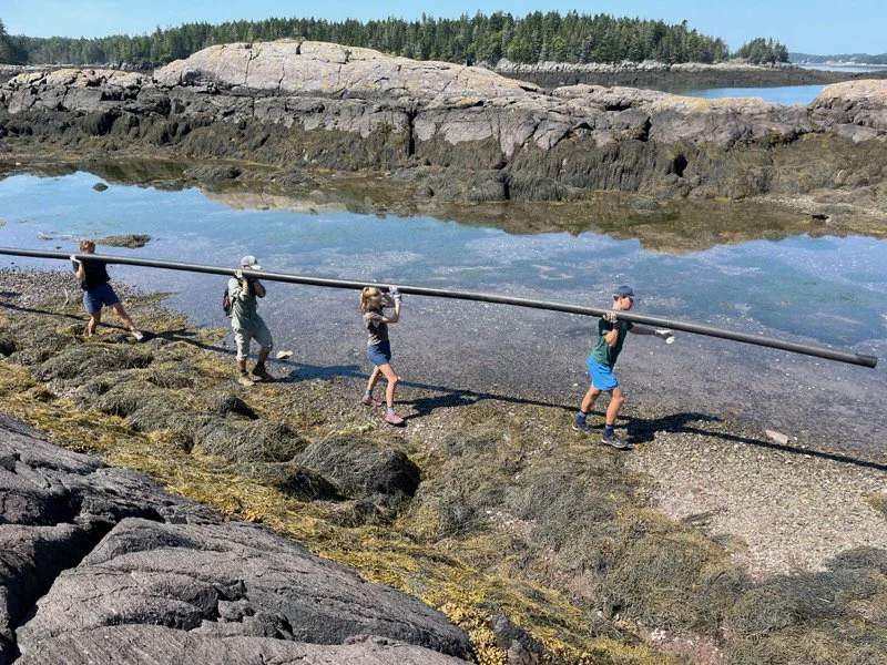Great Fundy Coastal Cleanup on Western Isles Nature Preserve